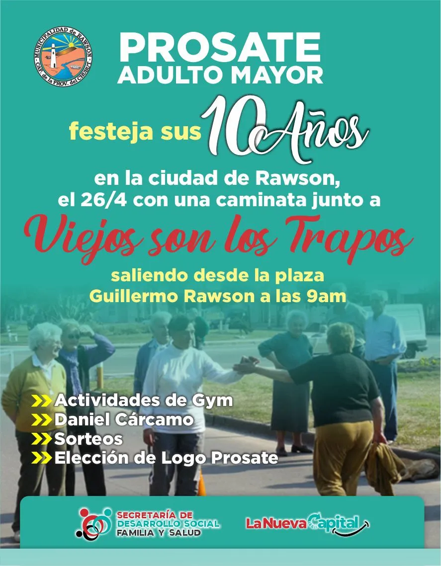 Caminata Viejos son los trapos PROSATE