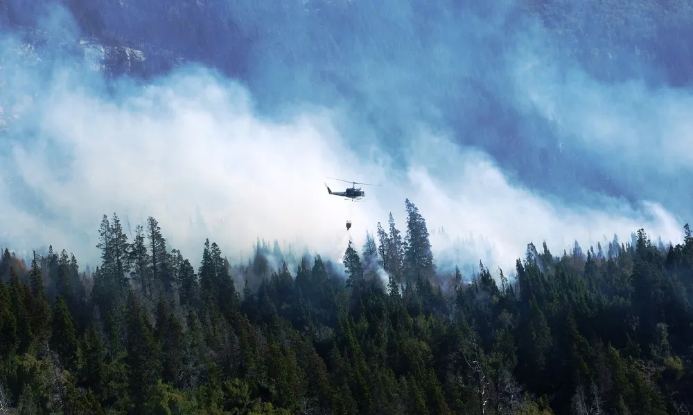 Incendios en Chubut