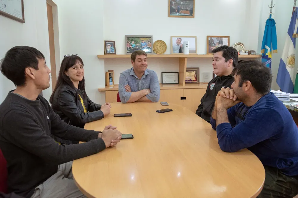 Biss se reunió con Orquera y funcionarios municipales