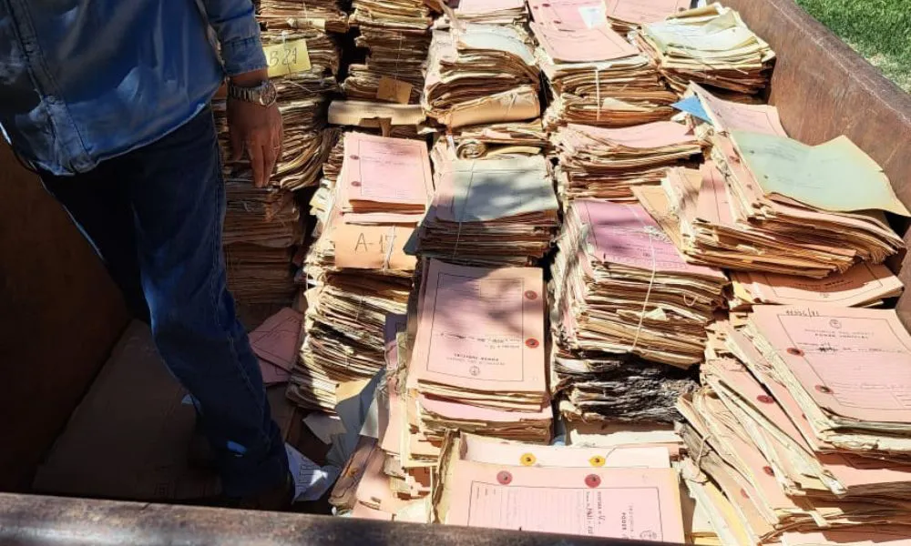 reciclado de expedientes comodoro