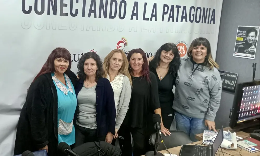Andrea Gomez Benitez, Marlene Garcia, Mariana Osta, Fabiana Silva y Valeria Munuera
