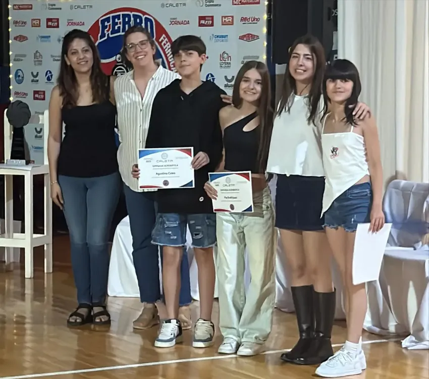 Premios Caleta reconoció a los deportistas del Club Ferrocarril Patagónico