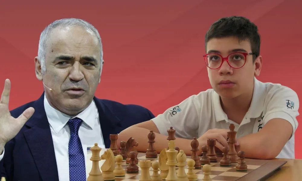 Kasparov reaccionó al logro de Faustino Oro