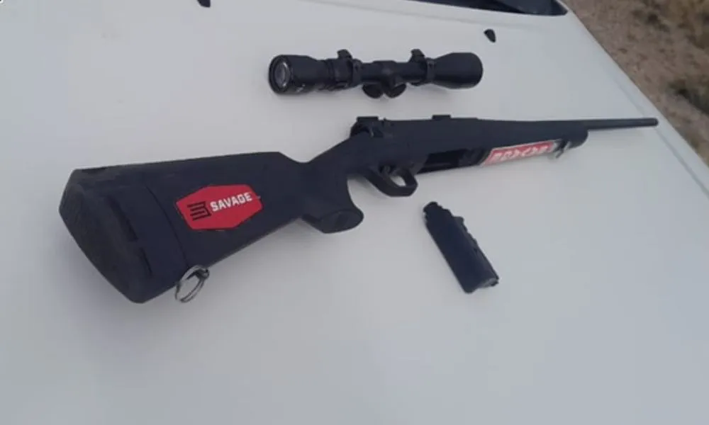 Arma secuestrada a cazador ilegal