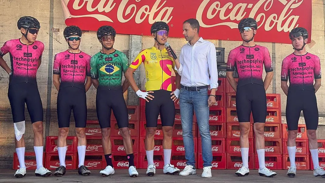 El madrynense terminó segundo en la general de la Vuelta a Ávila.