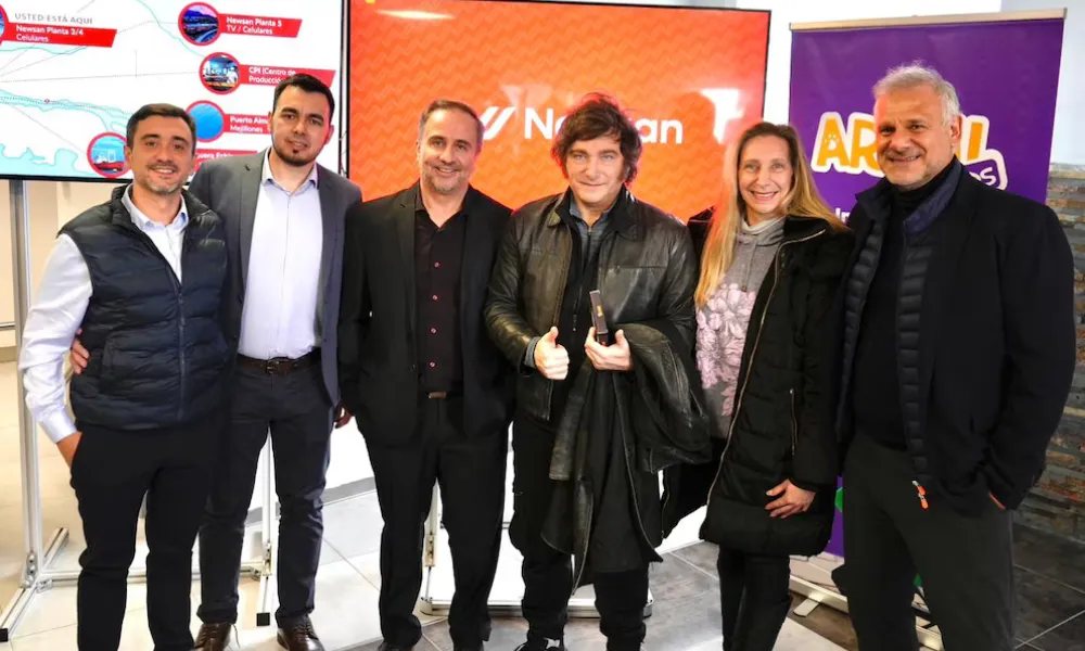 Milei en Tierra del Fuego