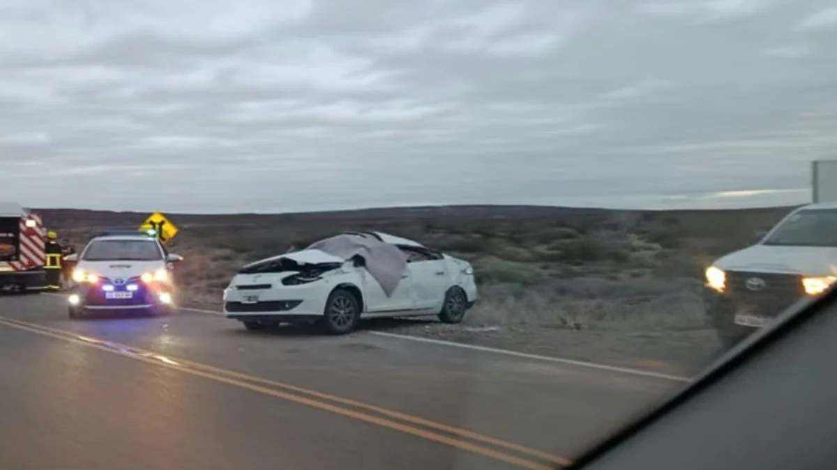 Vuelco en Ruta 237