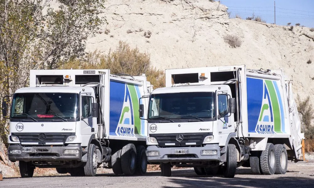 Recolección de residuos en Madryn
