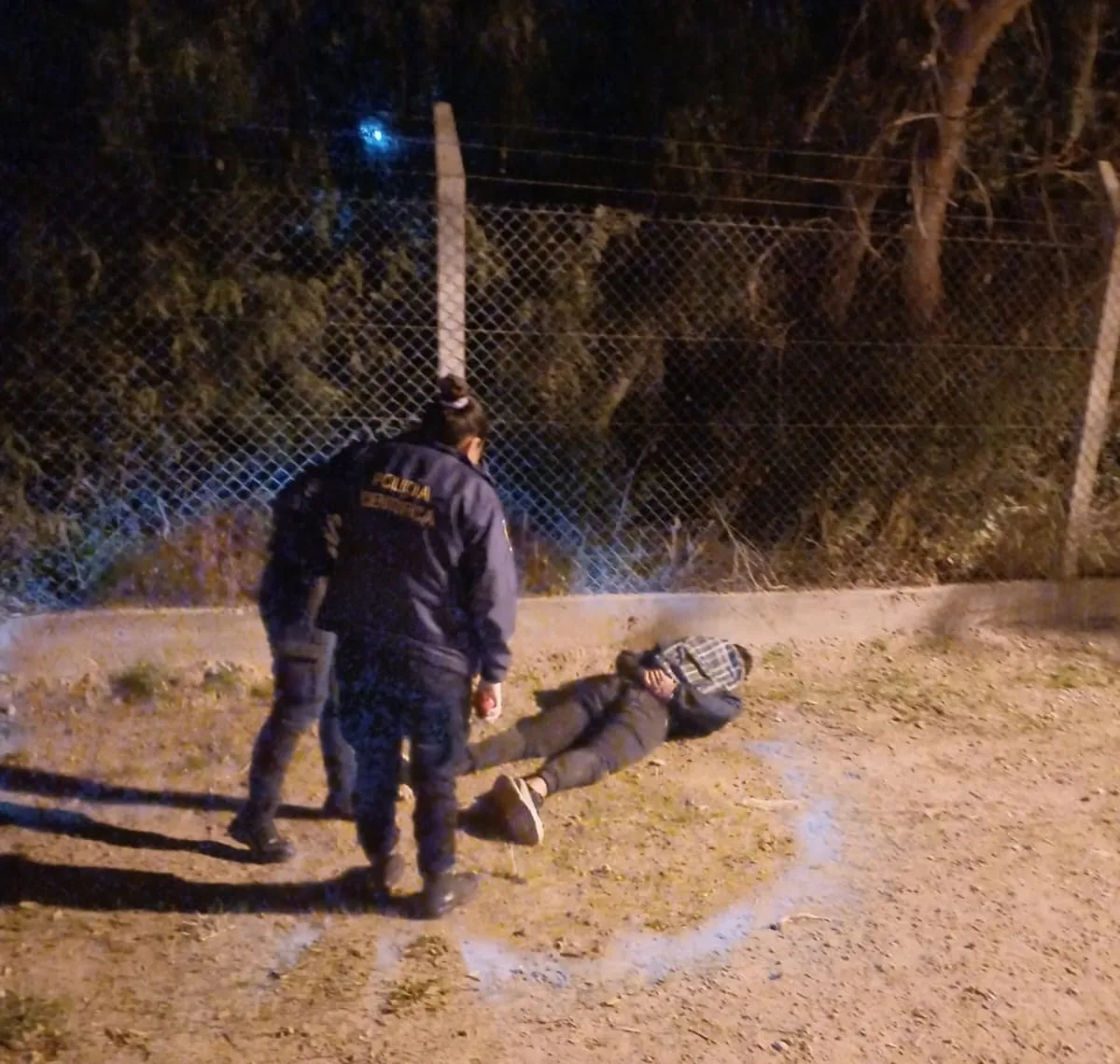 Joven detenido en cercanías del corralón municipal