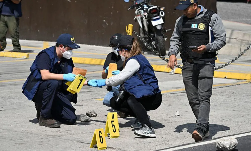 Ataques de pandillas a fuerzas policiales en Guatemala. Foto CNN