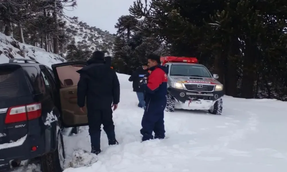 Rescate en la nieve