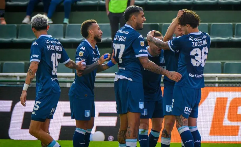 Racing venció 3-1 a Banfield como visitante