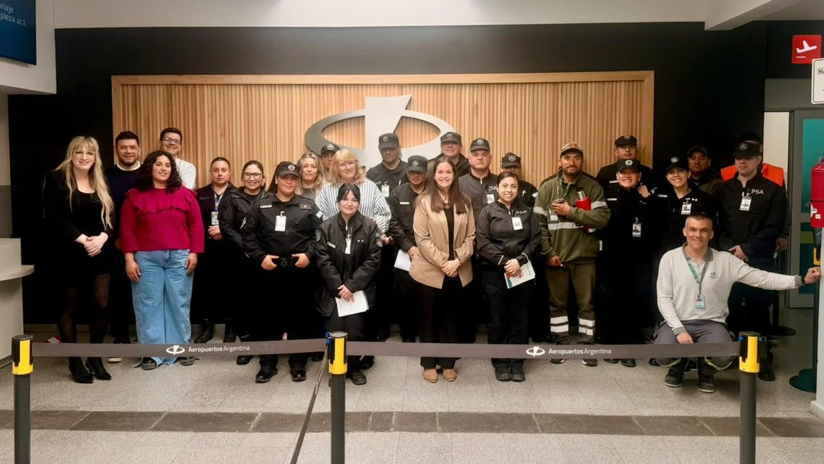 Prevención de violencia y trata en el aeropuerto de Madryn