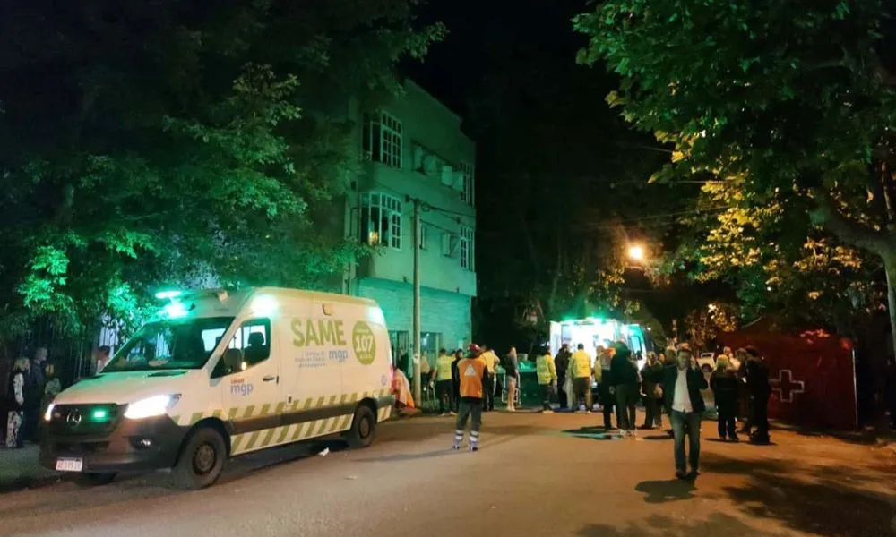 Incendio en un geriátrico de Mar del Plata