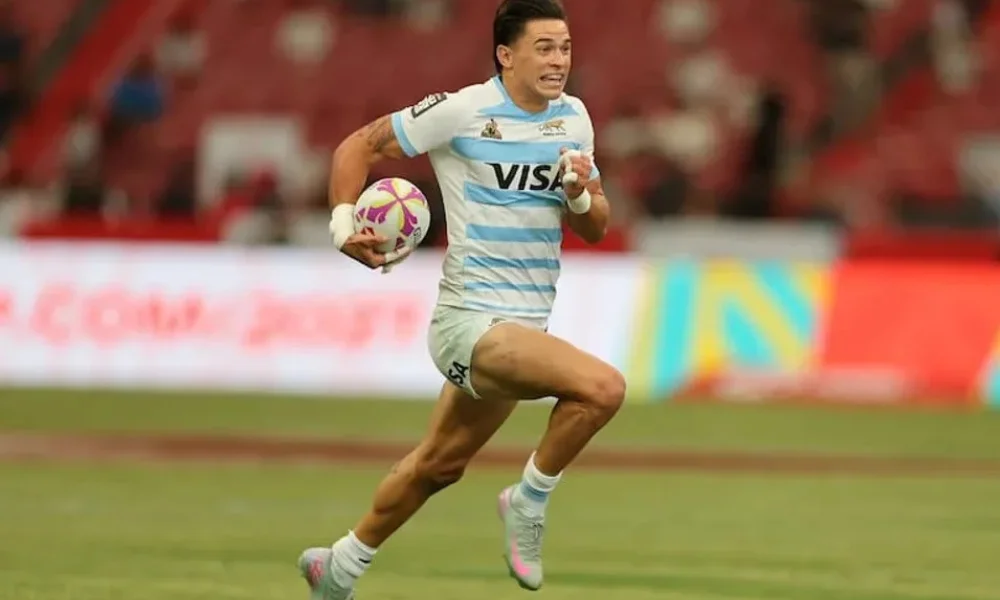 El equipo argentino superó a Fiji por 24-17 en Hong Kong.