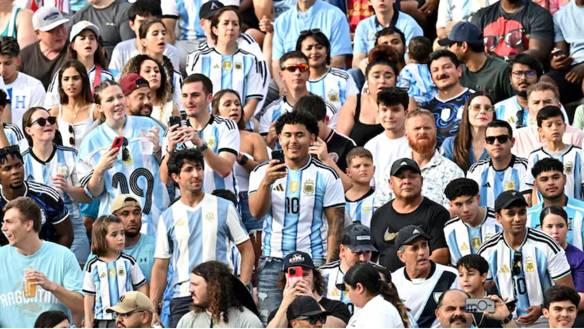 Hincha argentino detenido