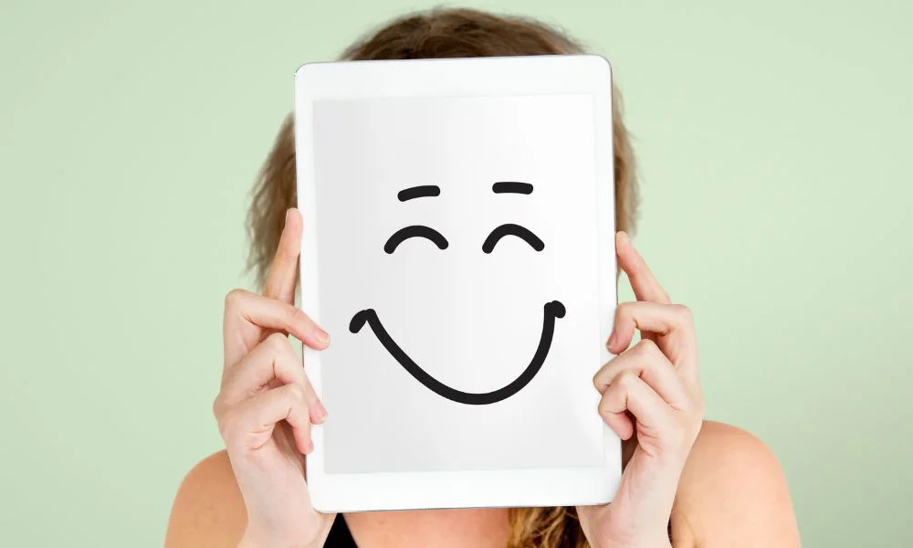 Máscara de felicidad. Foto Freepik