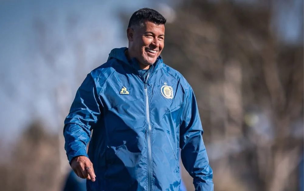 Jorge Almirón. Foto Club Atlético Rosario Central.