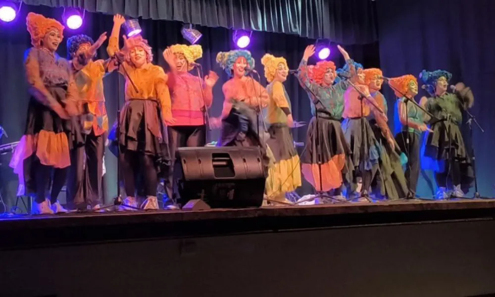 Fiesta de las murgas en Trevelin