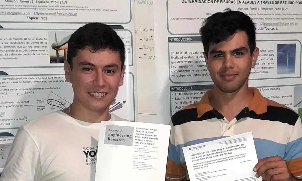 Investigadores de la UTN Chubut publicaron un trabajo en una prestigiosa revista de Brasil