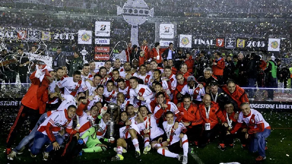 River campeón de la Copa Libertadores 2015. Foto C5N