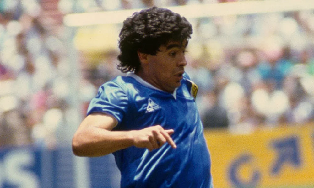 Maradona 1986 foto X