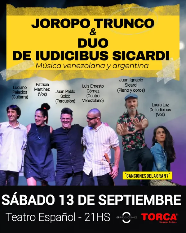 Joropo Trunco y Dúo De Iudicibus Sicardi Flyer