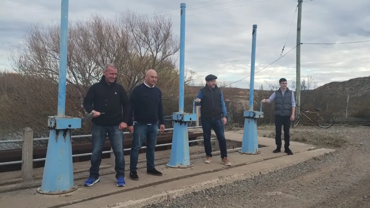 Comenzo la temporada de riego en el VIRCH