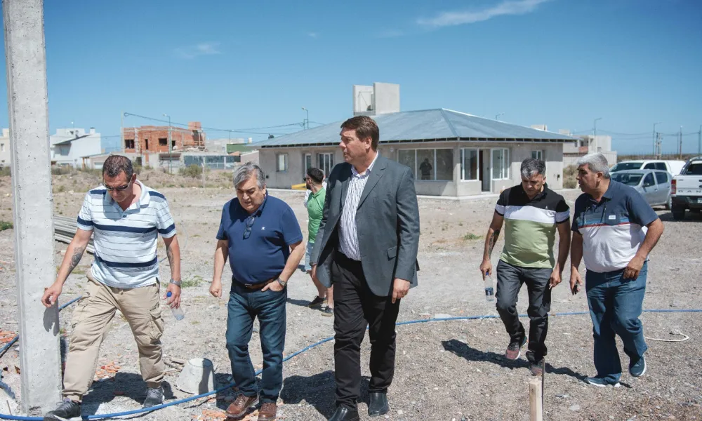 Biss recorrió los avances de obra del Complejo STIA