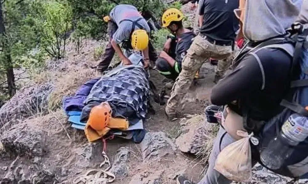 Turista herido 
