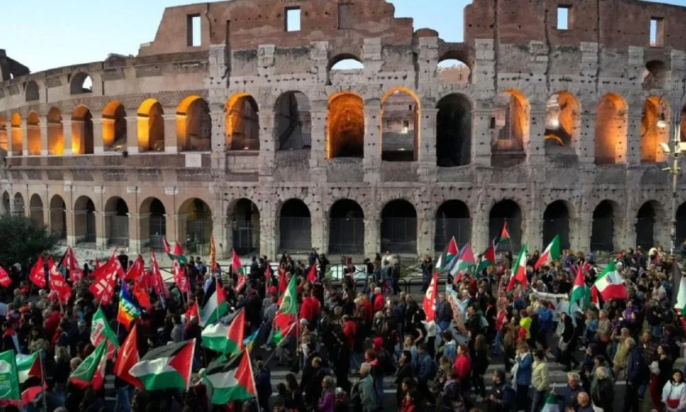 Huelga masiva en Italia