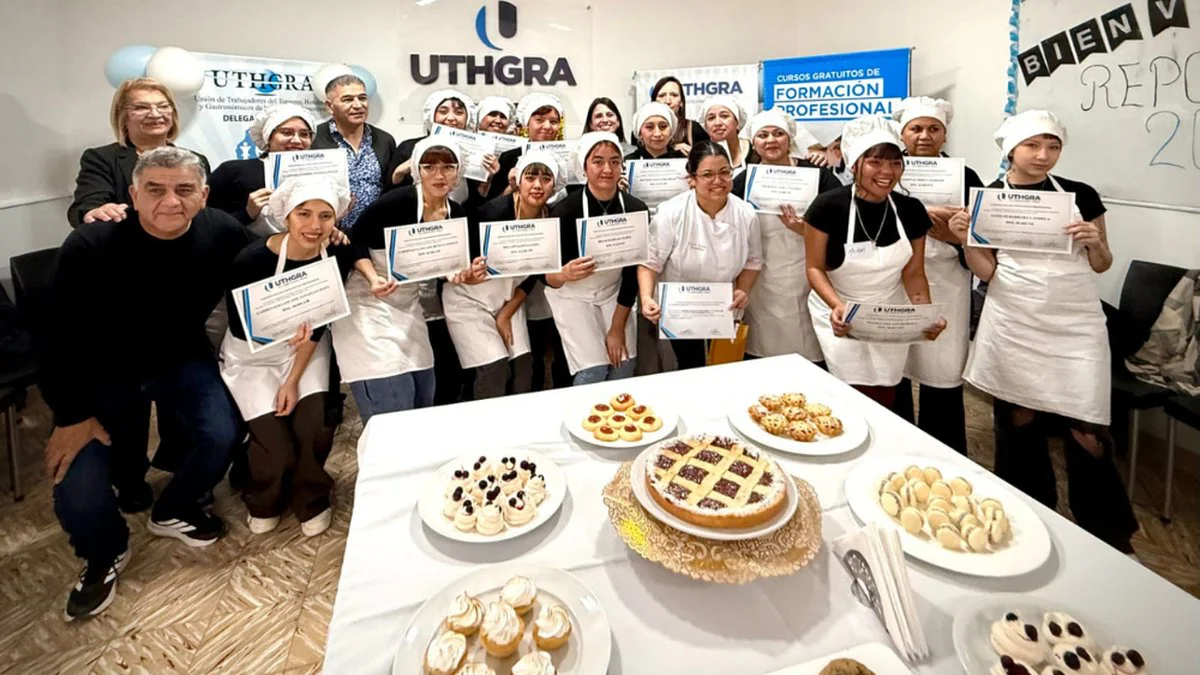 Provincia y UTHGRA finalizaron capacitación gastronómica