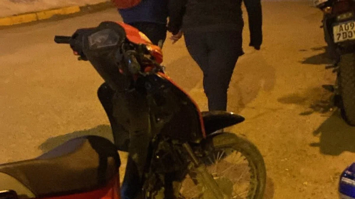 Secuestro de motovehículo con pedido de captura