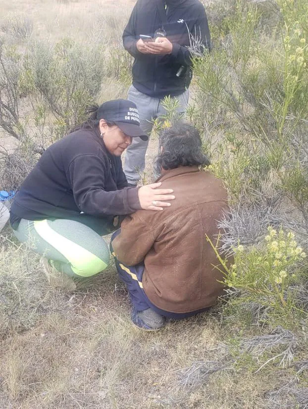 Peón hallado por la policía