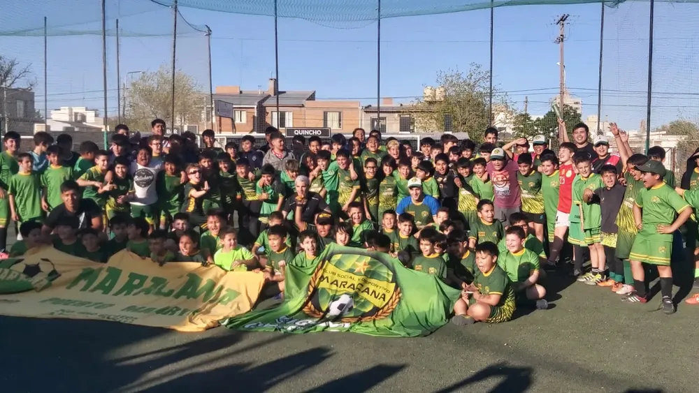 LA ESCUELITA MARACANA CUMPLIÓ 6 AÑOS DE VIDA