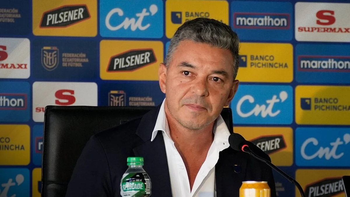 Marcelo Gallardo. Foto X @FEFecuador