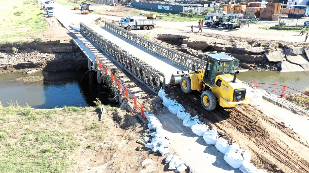 Puentes Bailey en Bahía Blanca
