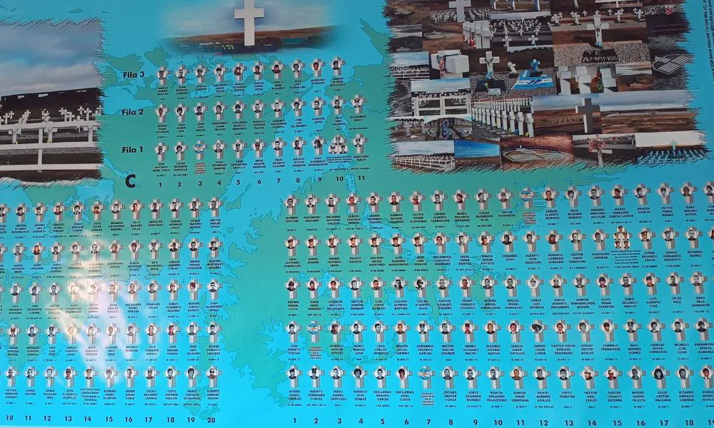 Centro de excombatientes en Madryn