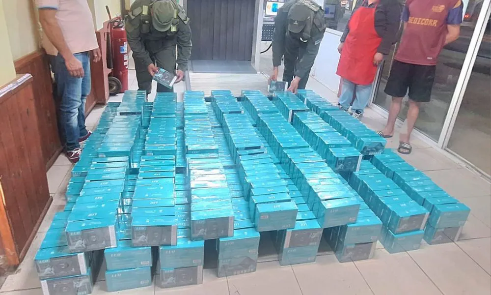 Incautan 672 convertidores de TV