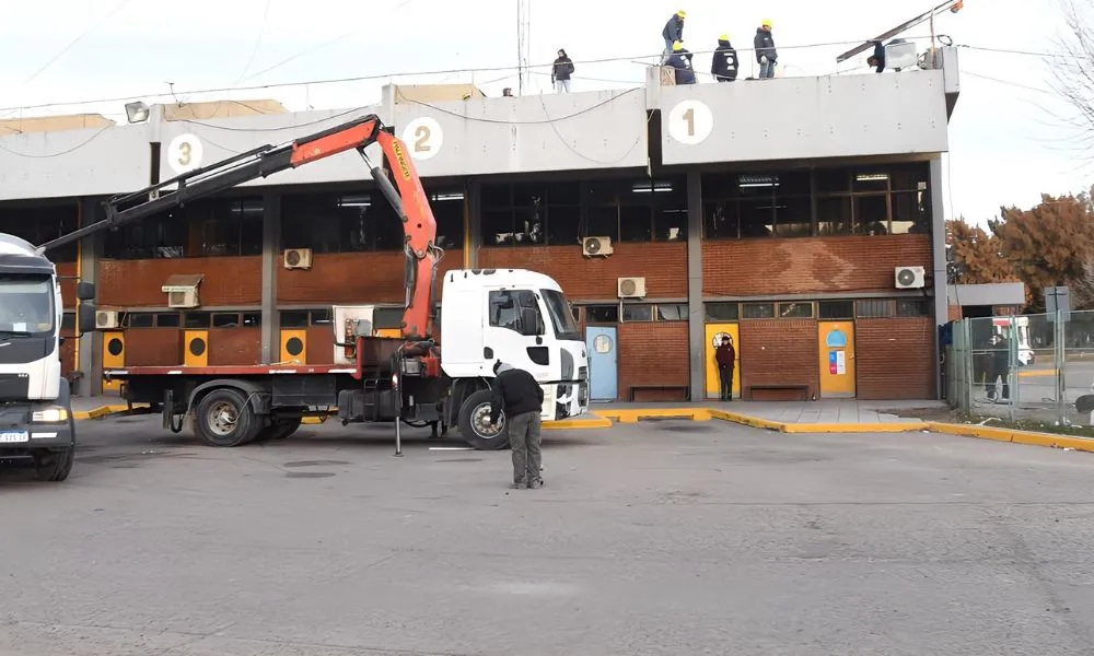 Obras en la Terminal de Trelew