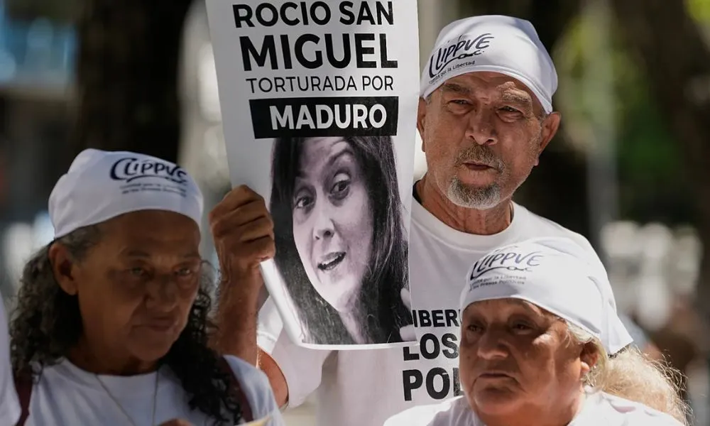 Liberaciones en Venezuela. Foto: Derechos de autor AP/Euronews.