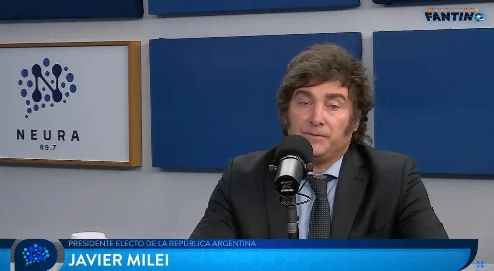 Javier Milei y el parate para la obra pública