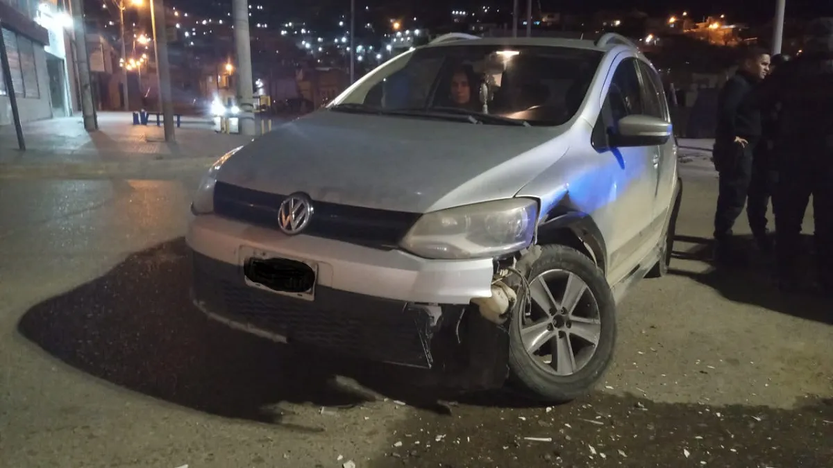 1,34 de alcohol en sangre en Comodoro- chocó-