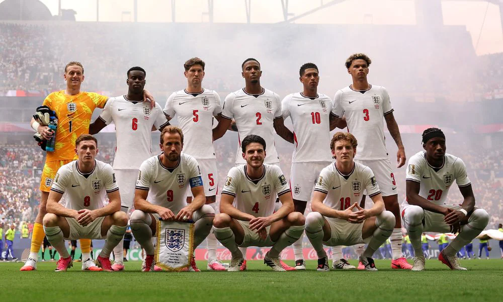 Selección inglesa. Foto X @England