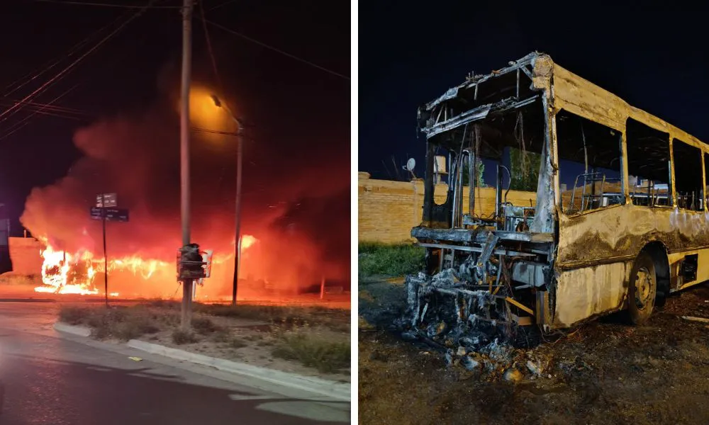 Incendio colectivo Madryn