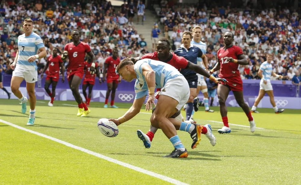 Argentina le gano a Samoa y esta en cuartos