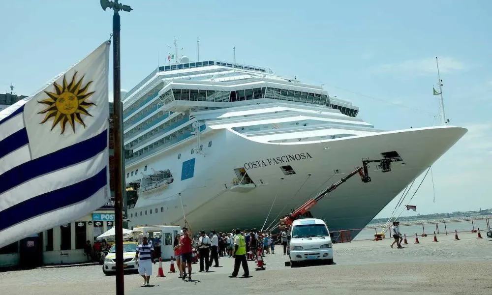 Cruceros en Uruguay. Foto MercoPress