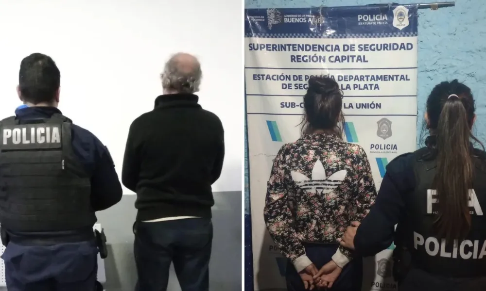Detenidos en La Plata