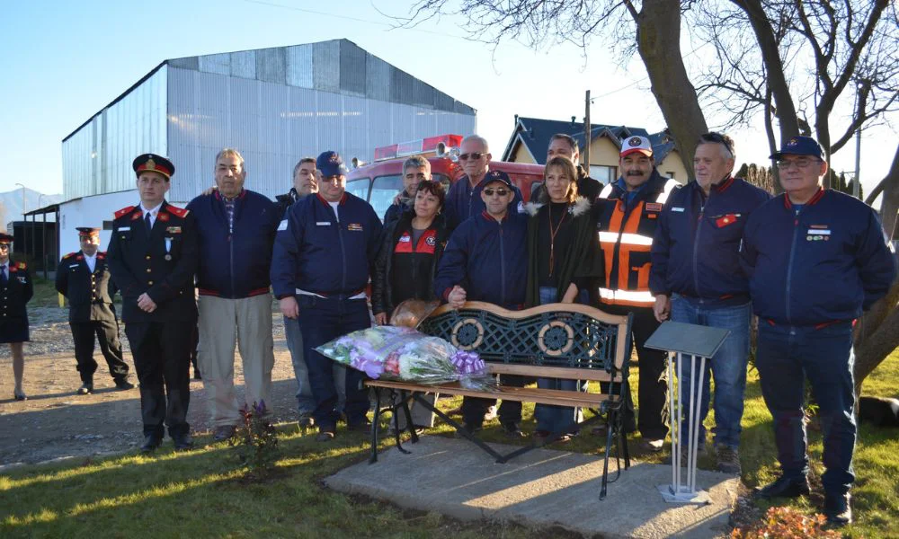 Inauguraron la plazoleta Beatriz Miguel en Trevelin