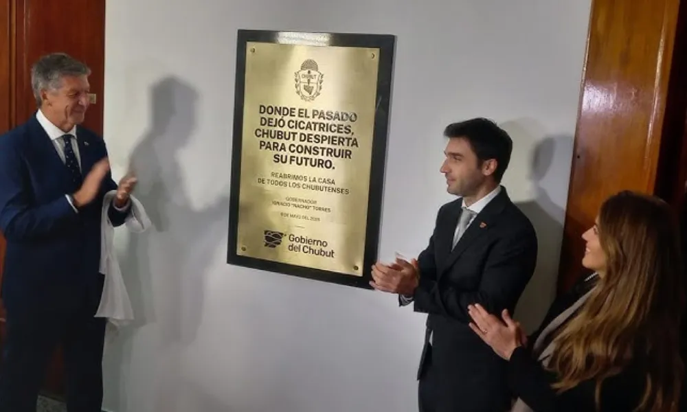 Reinauguración Casa de Gobierno del Chubut